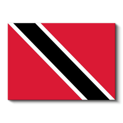 Trinidad ve Tobago Bayrağı - Kanvas Tablo