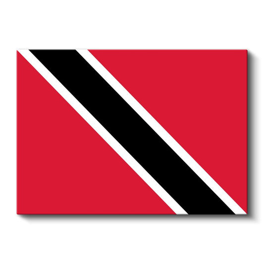 Trinidad ve Tobago Bayrağı - Kanvas Tablo