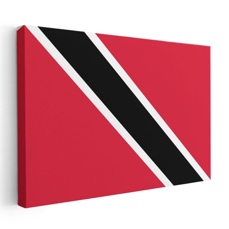Trinidad ve Tobago Bayrağı - Kanvas Tablo