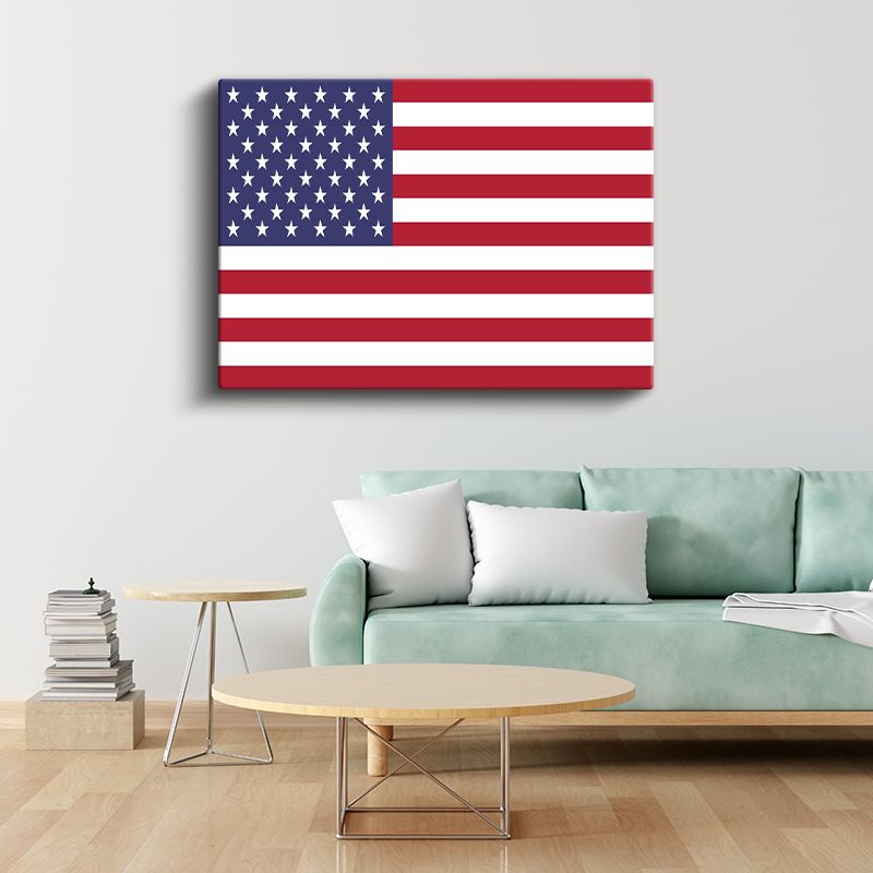 Amerika Birleşik Devletleri Bayrağı - Kanvas Tablo