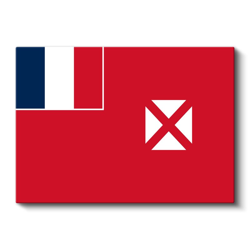 Wallis ve Futuna Bayrağı - Kanvas Tablo