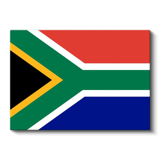 Güney Afrika Bayrağı - Kanvas Tablo