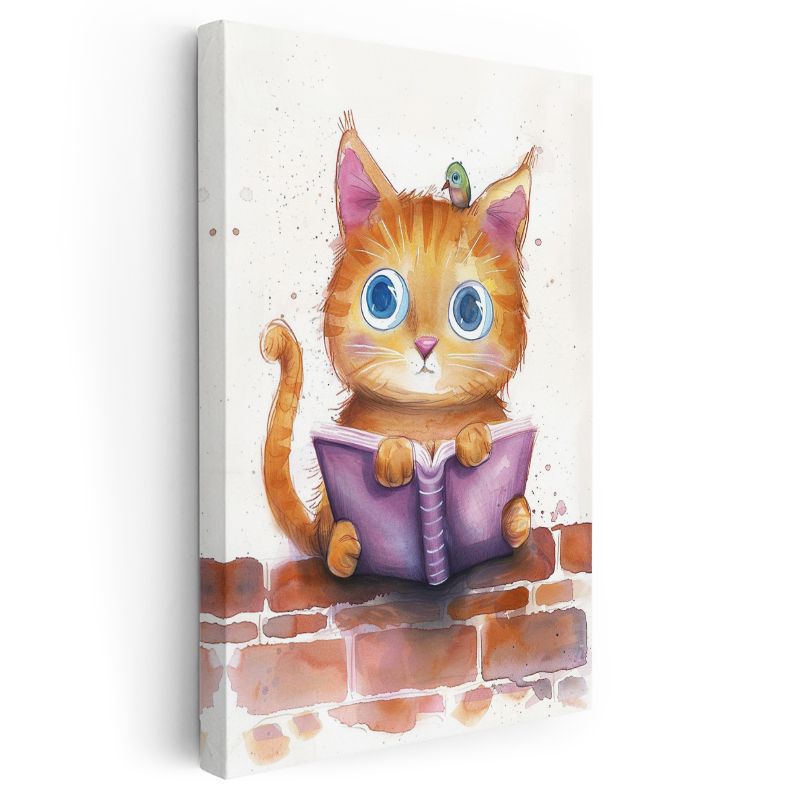 Paskalya Deseni - Minik Civcivler ve Çiçekler Kanvas Tablo