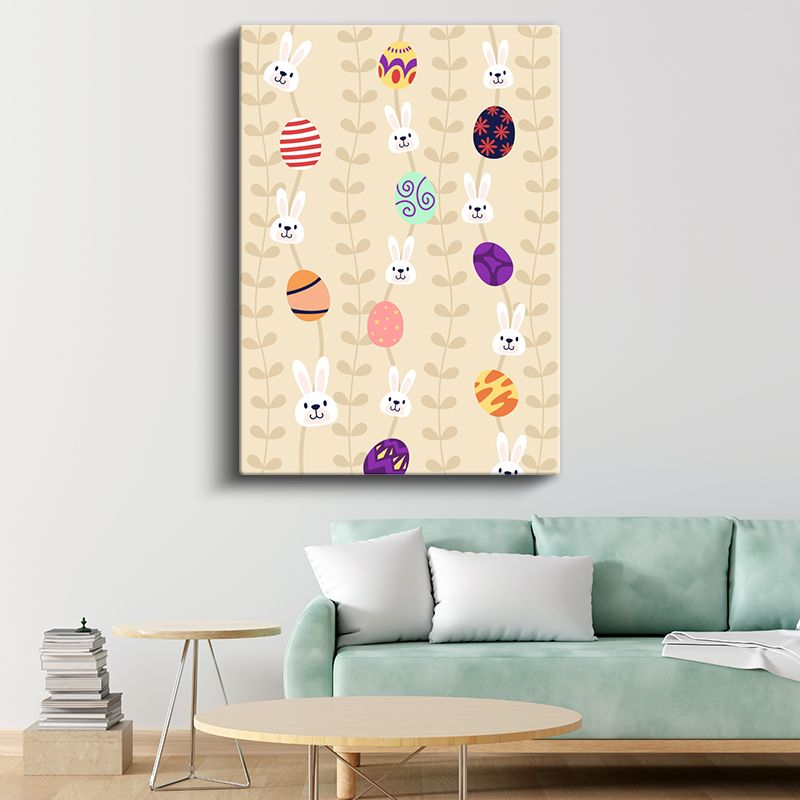 Gülümseyen Zürafa - Tatlı Bakışlar Kanvas Tablo