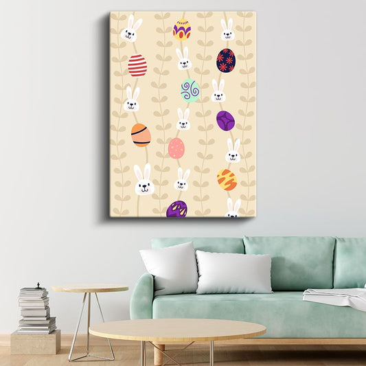 Gülümseyen Zürafa - Tatlı Bakışlar Kanvas Tablo