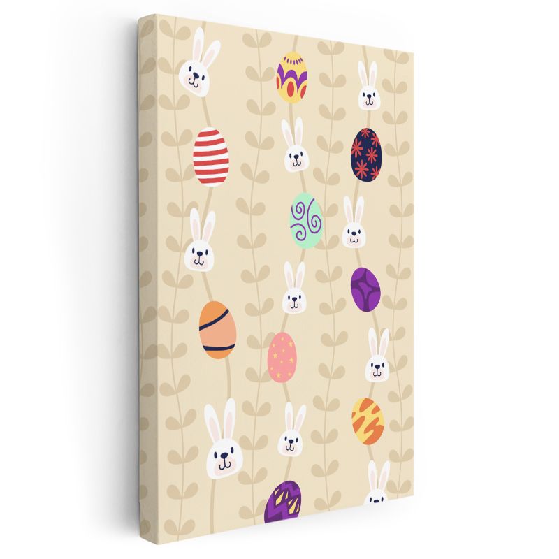 Gülümseyen Zürafa - Tatlı Bakışlar Kanvas Tablo