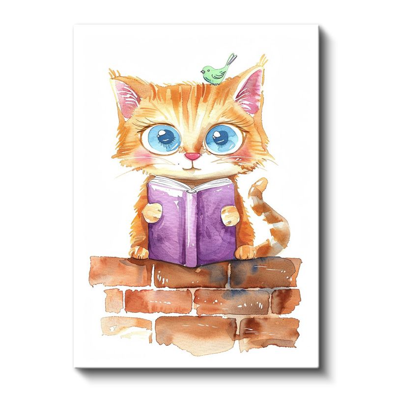 Minik Balerin - Pembe Etekli Fil Yavrusu Kanvas Tablo