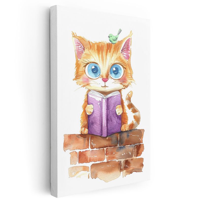 Minik Balerin - Pembe Etekli Fil Yavrusu Kanvas Tablo