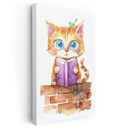 Minik Balerin - Pembe Etekli Fil Yavrusu Kanvas Tablo