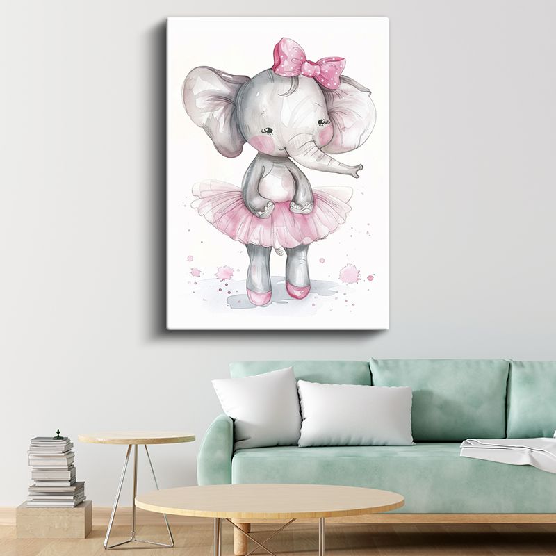 Kedi Dostlar - Siyah Beyaz Sevimli Figürler Kanvas Tablo