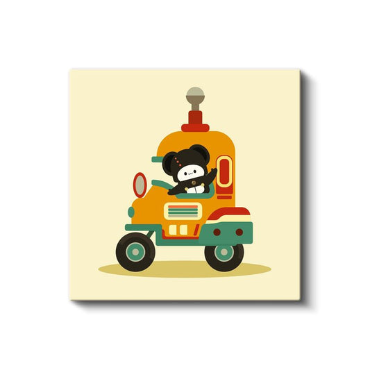 Güneş Sistemi - Renkli Gezegenler Dünyası Kanvas Tablo