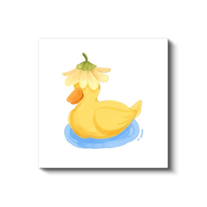 Uçan Tavşan - Pembe Uçak Macerası Kanvas Tablo