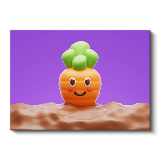 Çöl Manzarası - Kuşlar ve Ağaç Temalı Kanvas Tablo