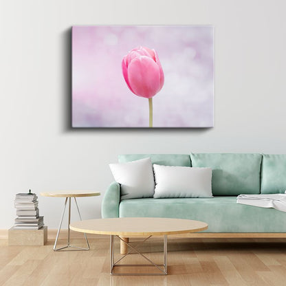 Ateş Kadife Çiçekleri - Dramatik Fonda Turuncu Bahçe Kompozisyonu Kanvas Tablo