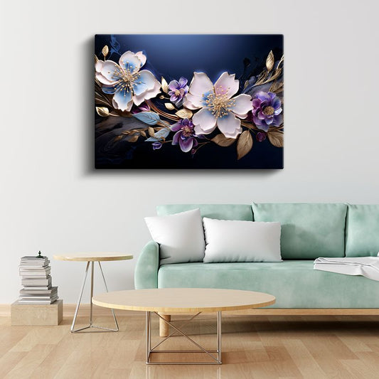 Kırmızı Gül - Zarif Duruş Kanvas Tablo