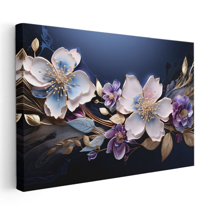 Kırmızı Gül - Zarif Duruş Kanvas Tablo