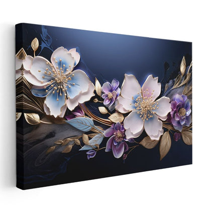 Kırmızı Gül - Zarif Duruş Kanvas Tablo