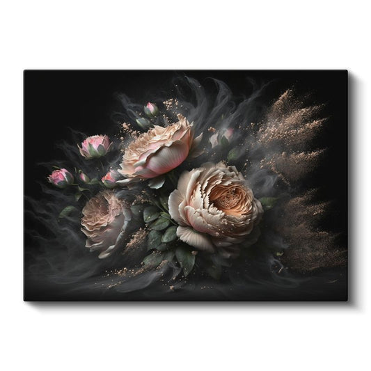 Plumeria Çiçekleri - Tropik Zarafet Kanvas Tablo