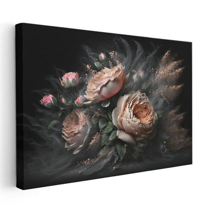 Plumeria Çiçekleri - Tropik Zarafet Kanvas Tablo