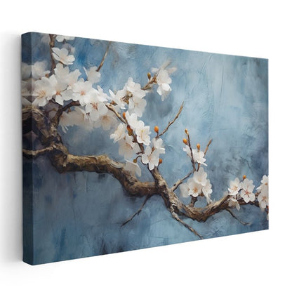 Mor Süsen - Asil Duruş Kanvas Tablo