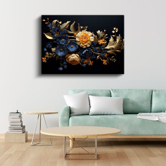 Pembe Kozmos - Doğanın Naif Güzelliği Kanvas Tablo