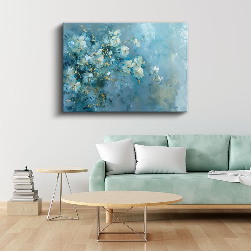 Kiraz Çiçekleri - Bahar Dalları Kanvas Tablo