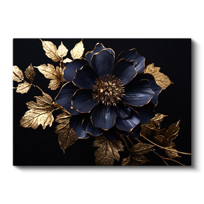 Pembe Manolyalar - Modern Çiçek Deseni Kanvas Tablo