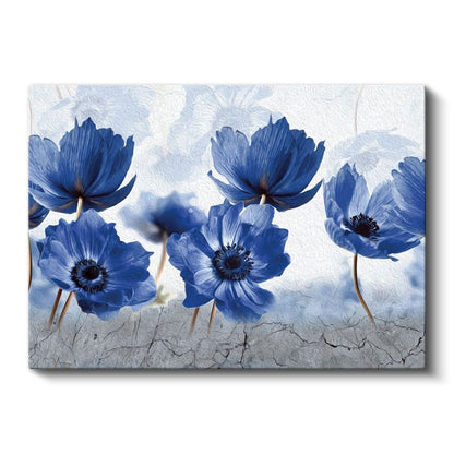 Bahar Dalları - Ay Işığında Çiçek Açan Ağaç Kanvas Tablo