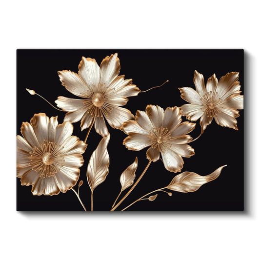 Kiraz Çiçekleri - Pastel Pembe Bahar Dalları Kanvas Tablo