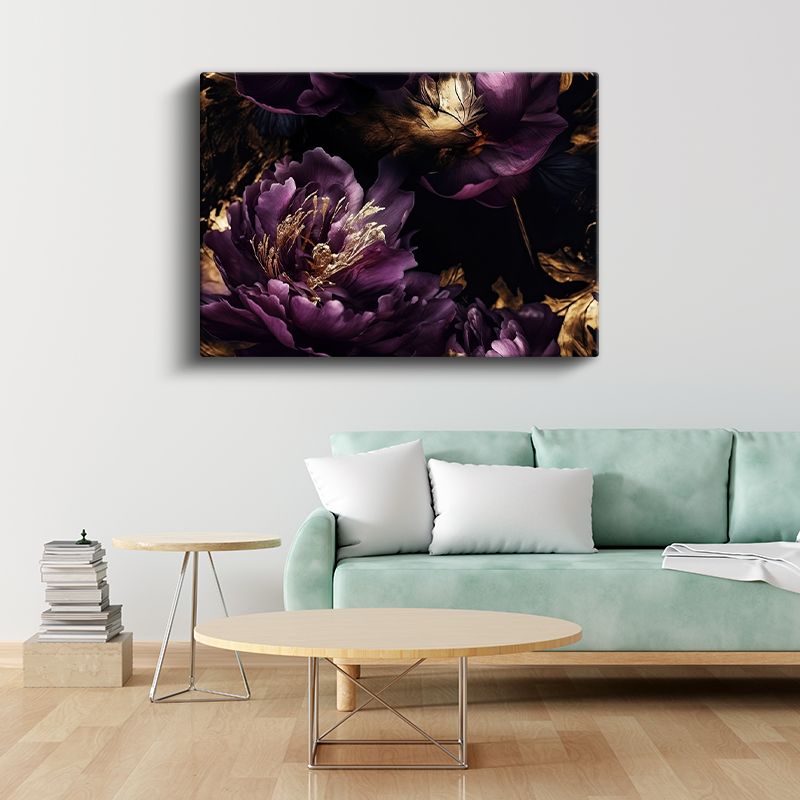 Klasik Güller - Antik Tarzda Çiçek Kompozisyonu Kanvas Tablo