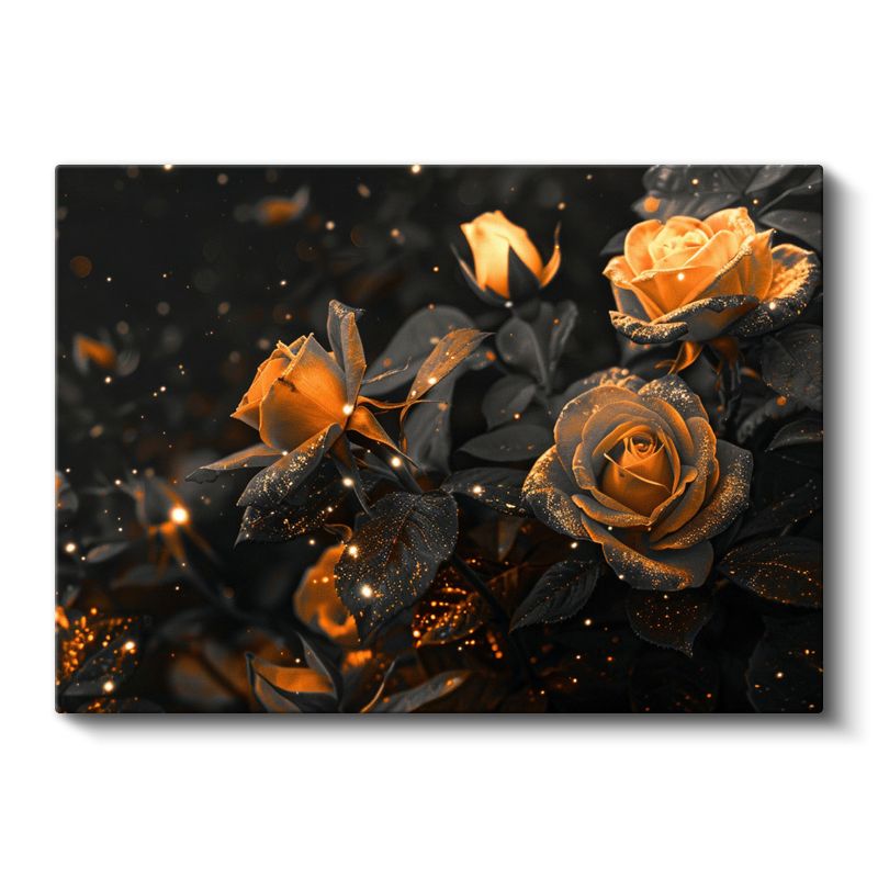 Bahar Manzarası - Renkli Çiçek Tarlası Kanvas Tablo