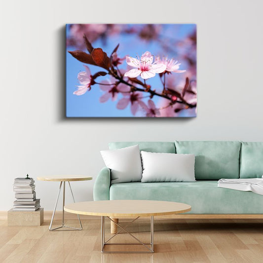 Pembe Gül - Zarif Çiçek Aranjmanı Kanvas Tablo