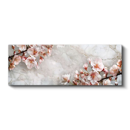 Kiraz Çiçekleri - Zarif Pembe Tomurcuklar Kanvas Tablo