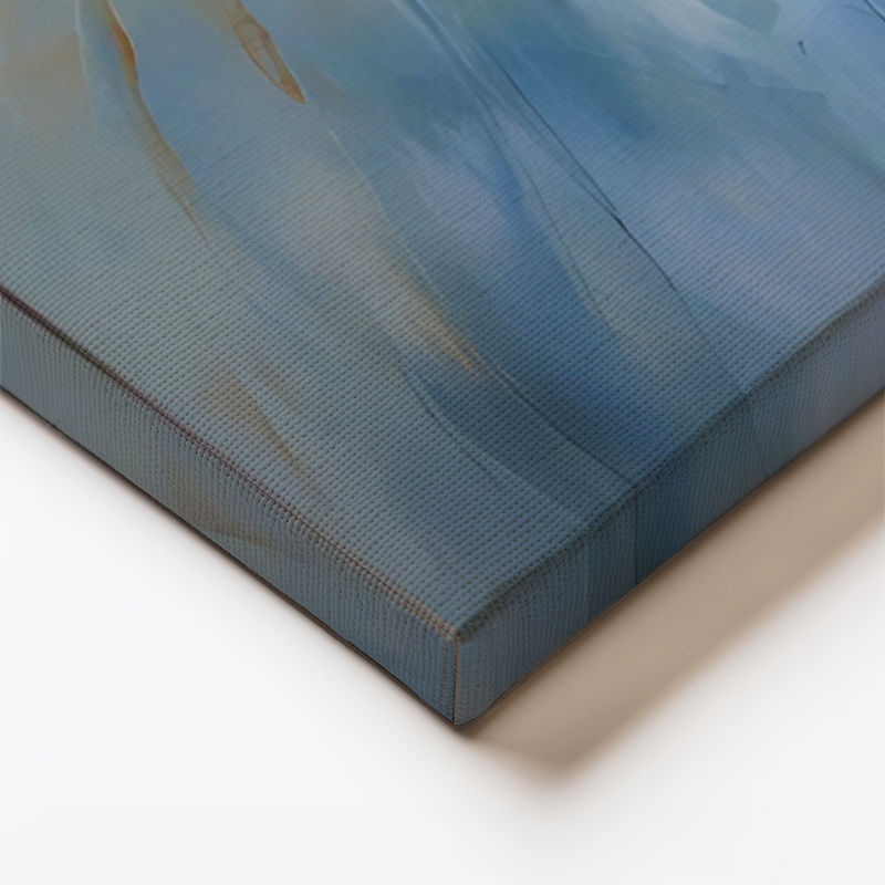 Yatay Kanvas Tablo Soyut Sanatsal Çiçek Çiçek Tablosu Ev Ofis Duvar Dekoru