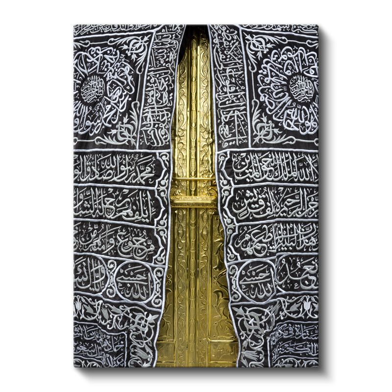 Kabe Örtüsü - Kutsal Kisvenin Zarafeti Kanvas Tablo