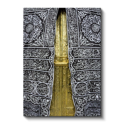 Kabe Örtüsü - Kutsal Kisvenin Zarafeti Kanvas Tablo