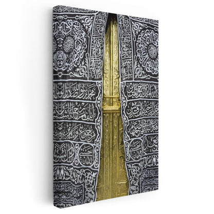 Kabe Örtüsü - Kutsal Kisvenin Zarafeti Kanvas Tablo