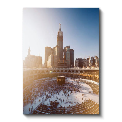 Kabe ve Mescid-i Haram - İslam'ın Kutsal Merkezi Kanvas Tablo
