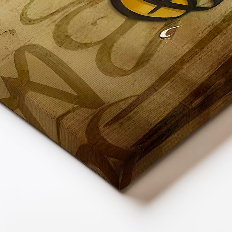 Yatay Kanvas Tablo Ali İmran Suresi Hat Yazısı Dini İslami Tablo Ev Ofis Duvar Dekoru