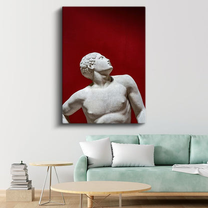 Klasik Heykel - Antik Sanat Eseri Kanvas Tablo
