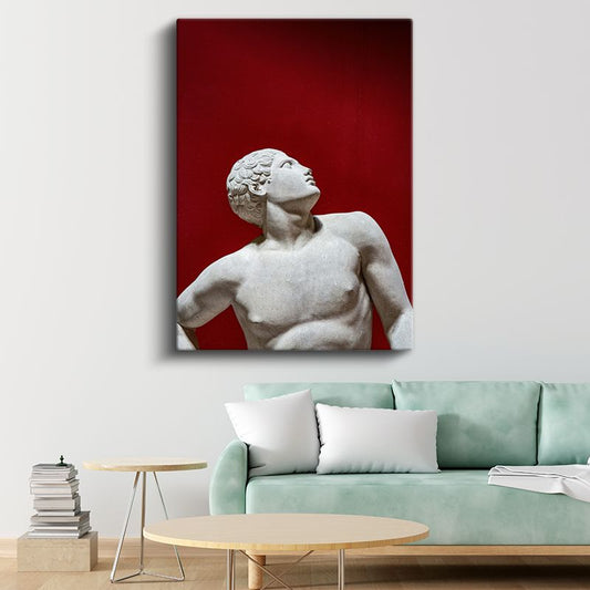 Klasik Heykel - Antik Sanat Eseri Kanvas Tablo