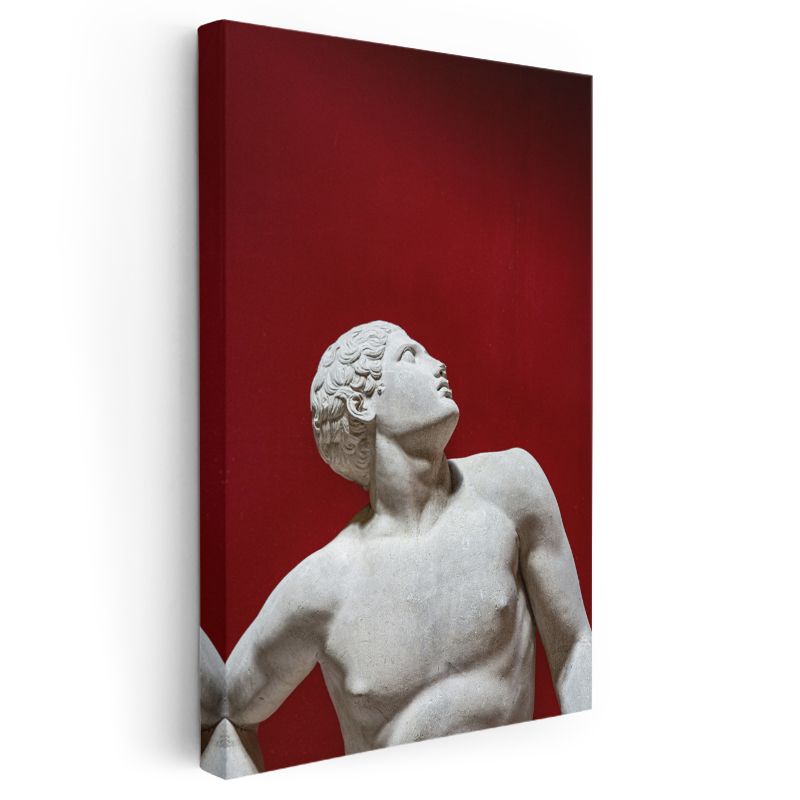 Klasik Heykel - Antik Sanat Eseri Kanvas Tablo