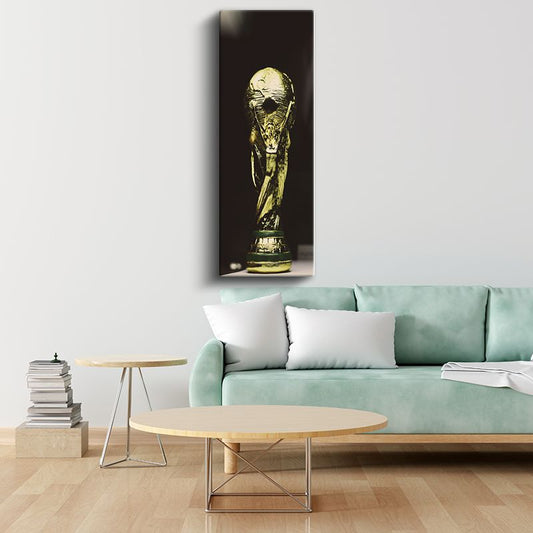Dünya Kupası - Altın Zafer Heykeli Kanvas Tablo