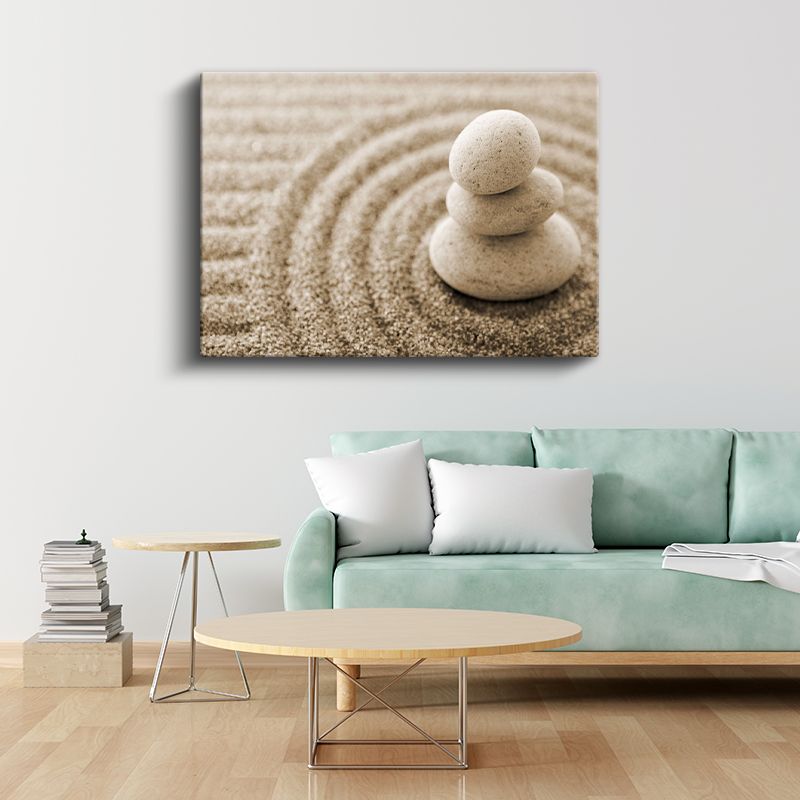 Zen Taşları - Huzur ve Denge Sembolü Kanvas Tablo