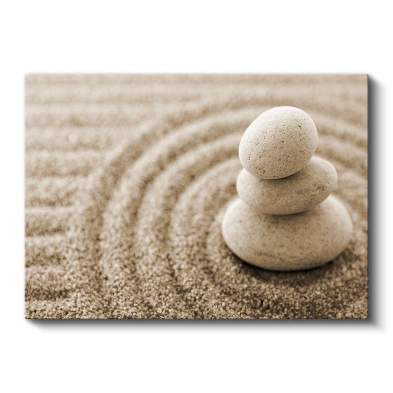 Zen Taşları - Huzur ve Denge Sembolü Kanvas Tablo