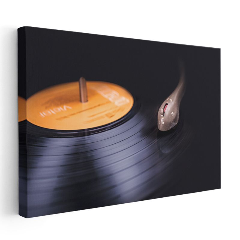 Plak - Analog Müzik Keyfi Kanvas Tablo