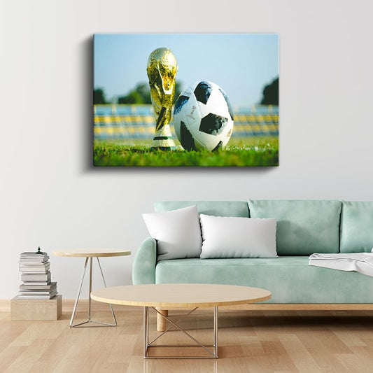 Dünya Kupası - Futbol Tutkunları İçin Kanvas Tablo