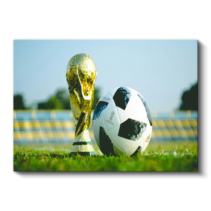 Dünya Kupası - Futbol Tutkunları İçin Kanvas Tablo