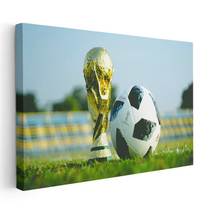 Dünya Kupası - Futbol Tutkunları İçin Kanvas Tablo
