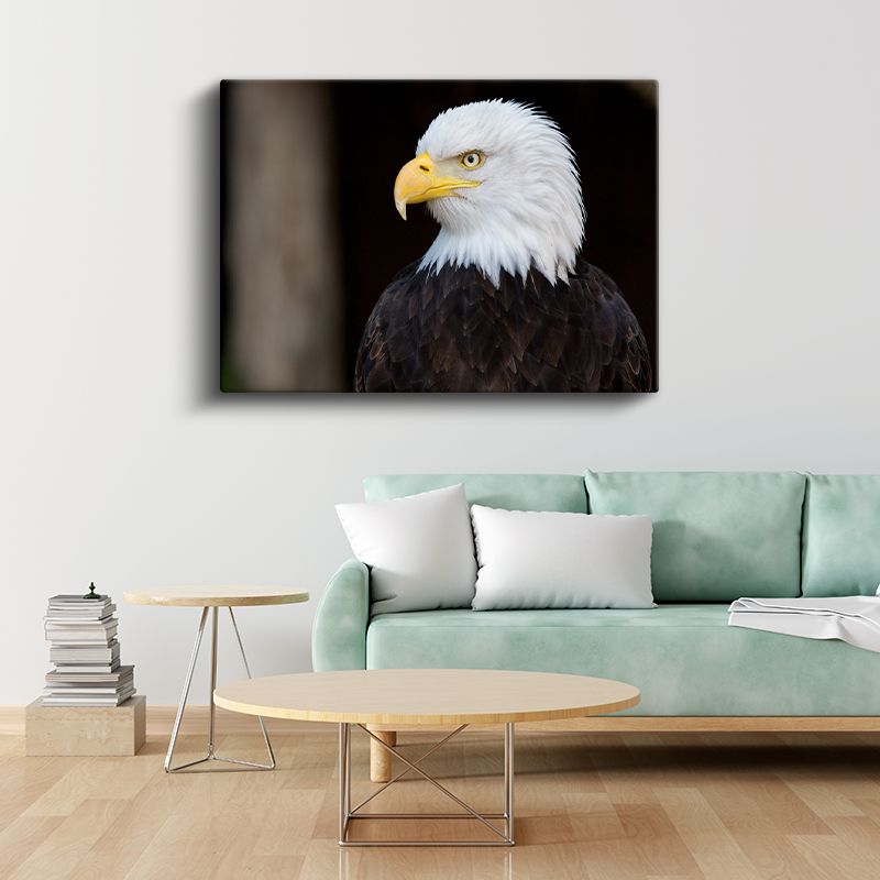 Amerikan Kartalı - Heybetli Yırtıcı Kuş Portresi Kanvas Tablo